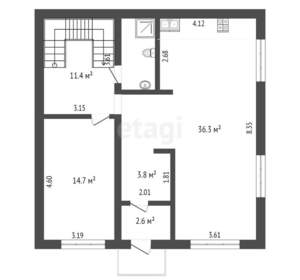 Дом 141м², 2-этажный, участок 2 сот.