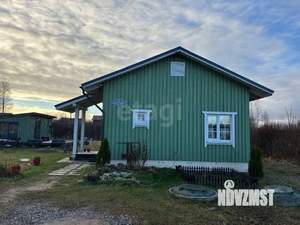 Дом 56м&sup2;, 1-этажный, участок 1024 сот.  