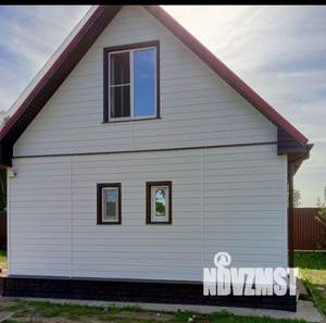 Дом 72м², 2-этажный, участок 10 сот.  