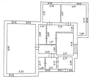 Дом 170м², 2-этажный, участок 11 сот.  