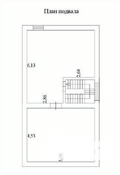Дом 183м², 3-этажный, участок 6 сот.  