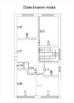 Дом 183м², 3-этажный, участок 6 сот.  