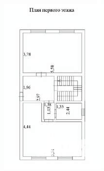 Дом 183м², 3-этажный, участок 6 сот.  