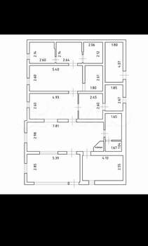 Дом 120м², 1-этажный, участок 12 сот.  