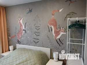 2-к квартира, посуточно, 44м2, 1/1 этаж