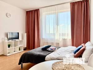 Студия квартира, посуточно, 38м2, 6/8 этаж