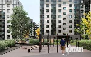 1-к квартира, строящийся дом, 37м2, 8/9 этаж