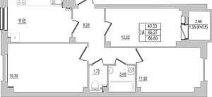 3-к квартира, вторичка, 67м2, 10/10 этаж