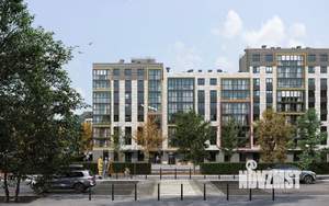 1-к квартира, строящийся дом, 39м2, 7/9 этаж