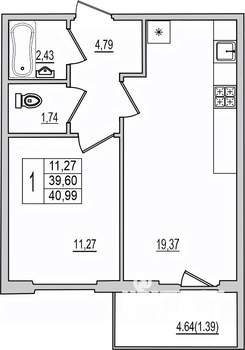 Фото квартиры на продажу (1)