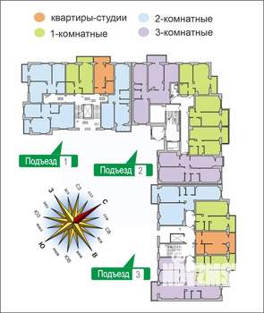 1-к квартира, вторичка, 31м2, 1/10 этаж