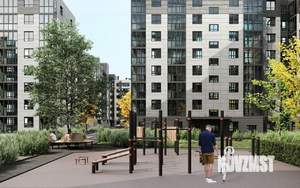 1-к квартира, строящийся дом, 37м2, 6/9 этаж