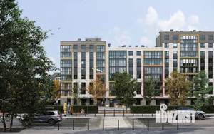 1-к квартира, строящийся дом, 38м2, 4/9 этаж