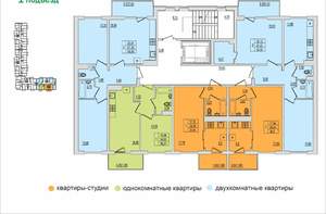 1-к квартира, вторичка, 30м2, 2/10 этаж