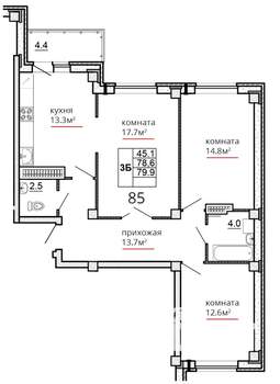Фото квартиры на продажу (1)