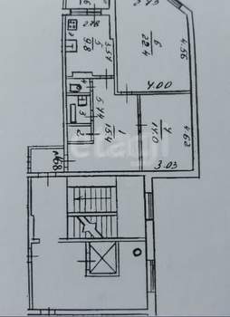 2-к квартира, вторичка, 67м2, 8/9 этаж
