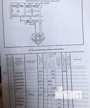 2-к квартира, вторичка, 74м2, 3/4 этаж