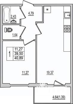 Фото квартиры на продажу (1)