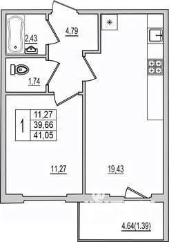 Фото квартиры на продажу (1)