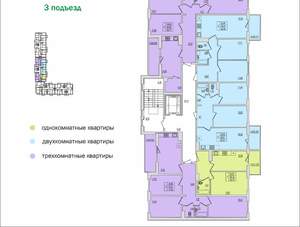 2-к квартира, вторичка, 61м2, 8/10 этаж