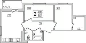 Фото квартиры на продажу (1)