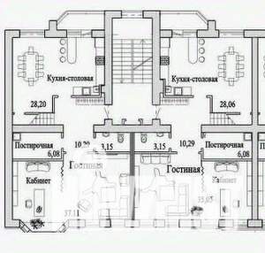 6-к квартира, вторичка, 300м2, 4/5 этаж