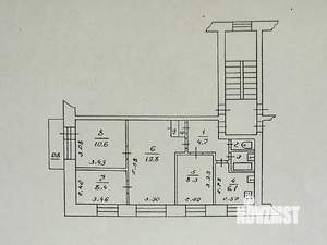 4-к квартира, вторичка, 62м2, 3/5 этаж