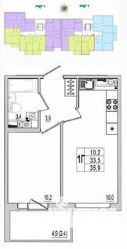 Фото квартиры на продажу (1)