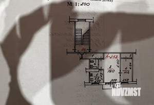 2-к квартира, вторичка, 45м2, 4/5 этаж