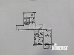 1-к квартира, вторичка, 33м2, 7/9 этаж