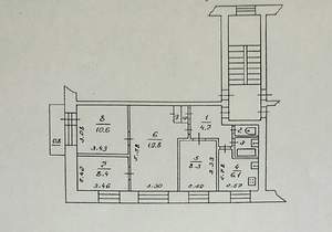 4-к квартира, вторичка, 62м2, 3/5 этаж