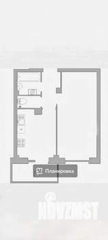 1-к квартира, вторичка, 39м2, 6/10 этаж