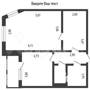 2-к квартира, вторичка, 39м2, 4/5 этаж