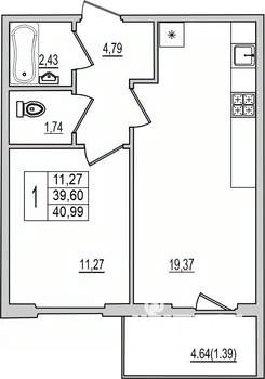 Фото квартиры на продажу (1)