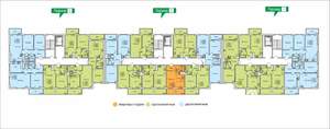 2-к квартира, вторичка, 57м2, 7/10 этаж
