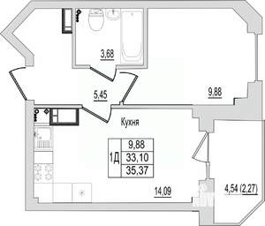 Фото квартиры на продажу (1)