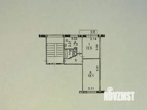 2-к квартира, вторичка, 45м2, 3/5 этаж