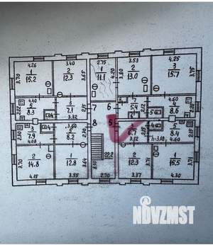 2-к квартира, вторичка, 44м2, 2/2 этаж