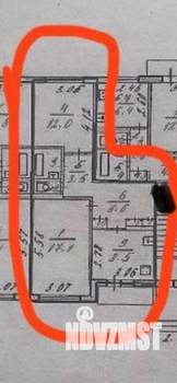 2-к квартира, вторичка, 53м2, 1/5 этаж