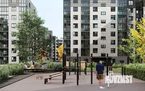 2-к квартира, строящийся дом, 56м2, 6/9 этаж