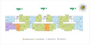 2-к квартира, вторичка, 55м2, 7/10 этаж