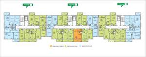 2-к квартира, вторичка, 56м2, 9/10 этаж