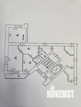 2-к квартира, вторичка, 71м2, 6/10 этаж